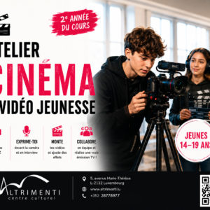ATELIER CINÉMA & VIDÉO JEUNESSE