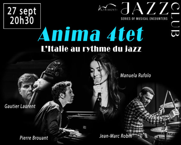 Anima 4TET – L’Italie au rythme du jazz