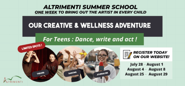 Altrimenti Summer School - One week to bring out the artist in every child