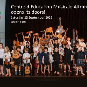 Open Day Centre d’Education Musicale Altrimenti