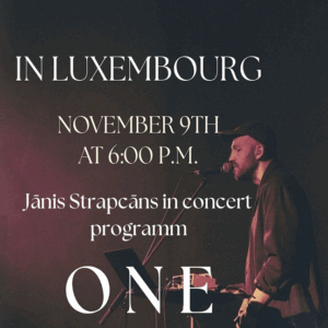 ONE - Janis Strapcans in Concert Programm