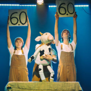 Корова на льду - La vache sur la glace