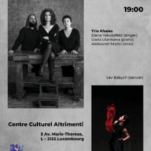 Atelier Dance avec Lev Babych & Concert Trio Khaïes